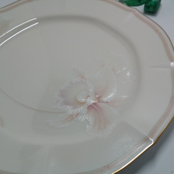 4 Vintage Noritake Imperial Blossom Dinner Plates - Picture 2 of 8